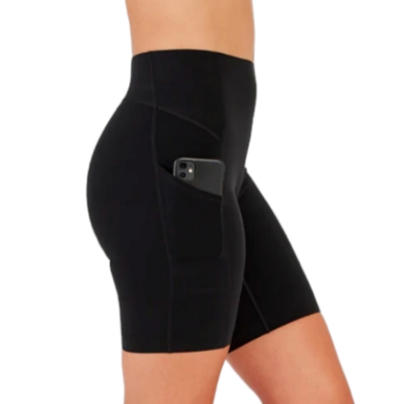 SPANX Pants - SPANX Women's Every Wear Bike Shorts With Small Pocket Very Black Size Medium